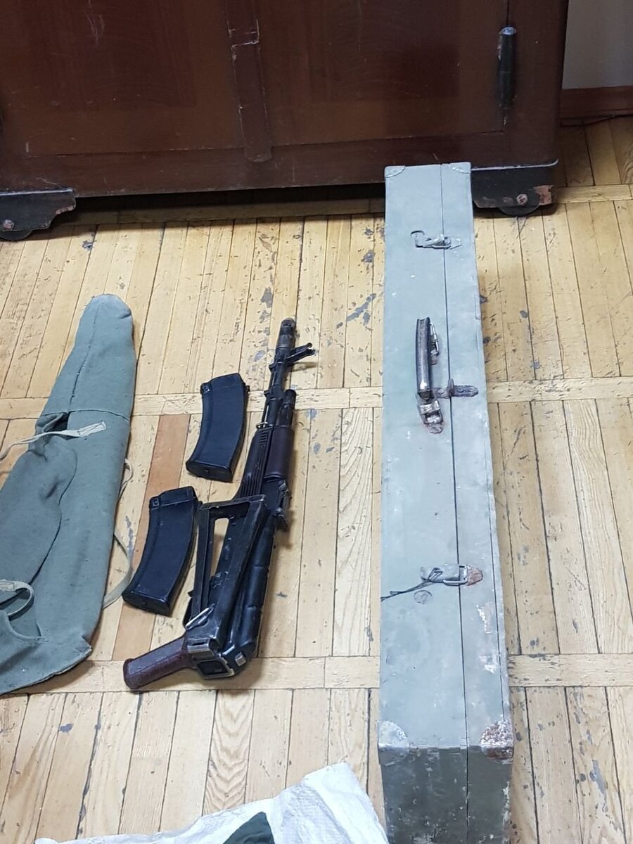 Оружие и боеприпасы, находившиеся на вооружении ОПГ "Ключевские"