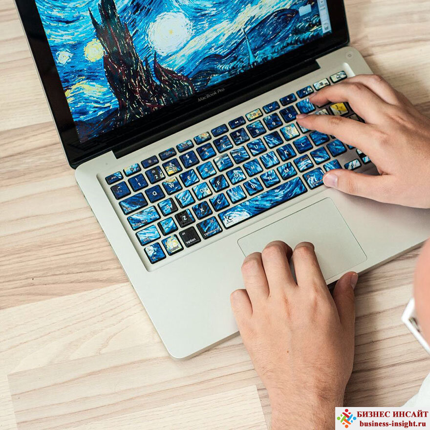 Наклейки на клавиатуру ноутбука