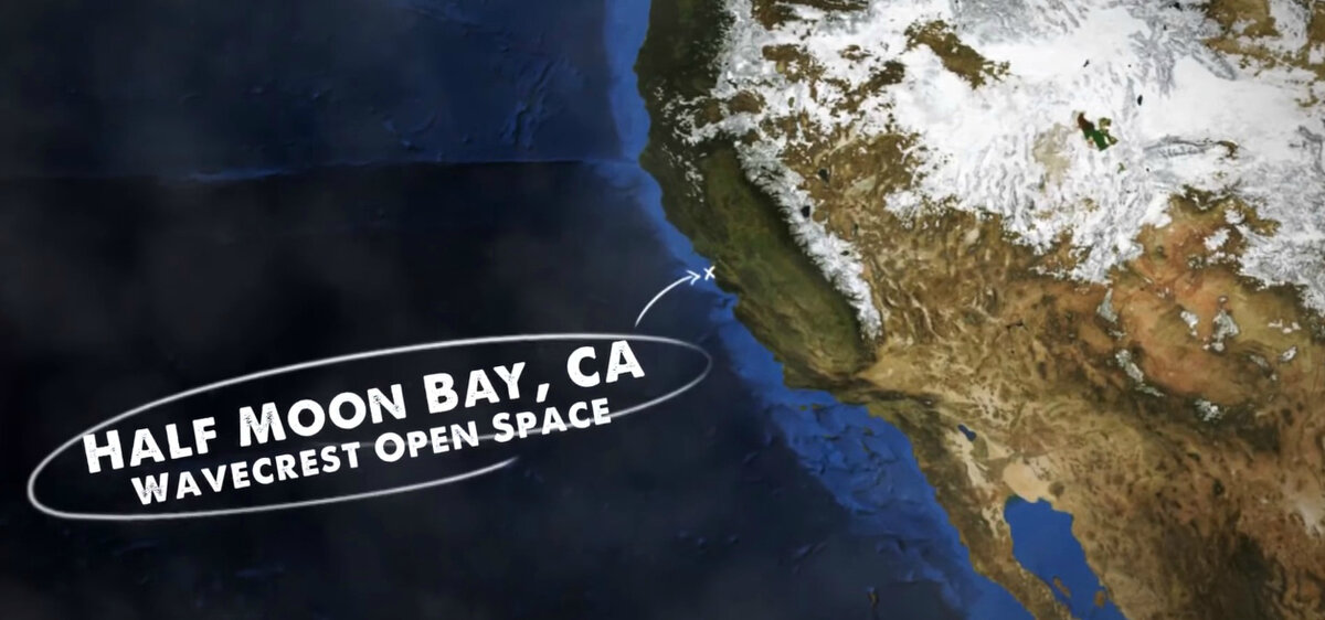 HALF MOON BAY, CA - WAVECREST OPEN SPACE