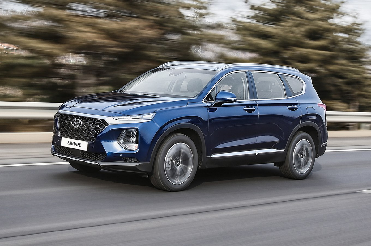 Hyundai santa fe 2019. Hyundai Санта Фе 2019. Новый Hyundai Santa Fe 2019. Хендай Санта Fe 2019.