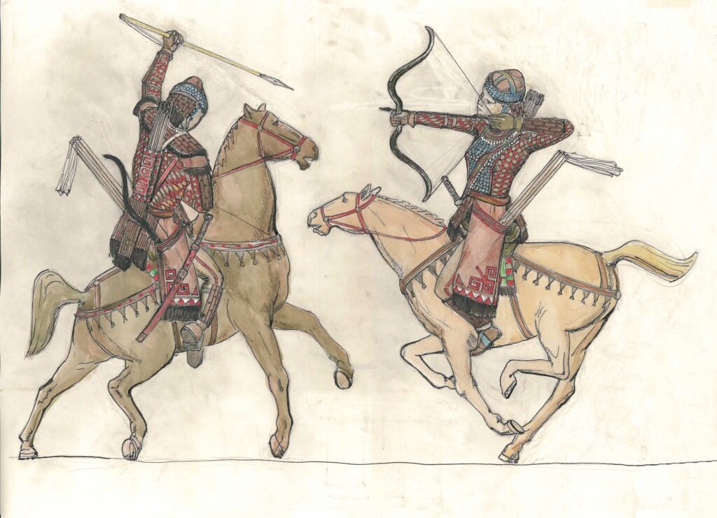 Сарматские воины