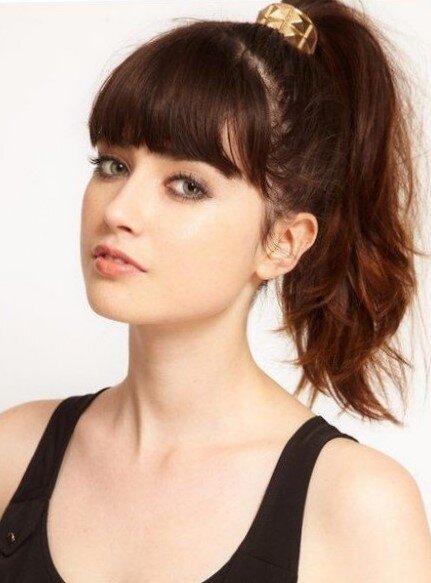 Вот на такой высоте собираем хвост