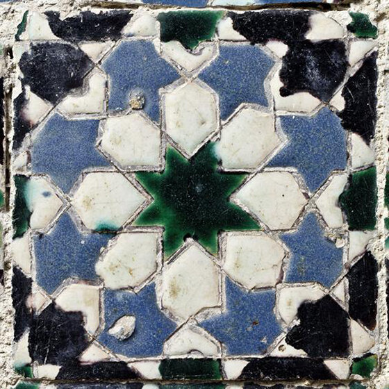 Азулежу. Королевский дворец в Синтре. Португалия. Фото и информация: https://www.parquesdesintra.pt