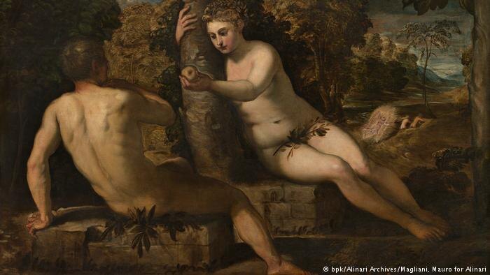 Грехопадение Адама и Евы (ок. 1550-1551)