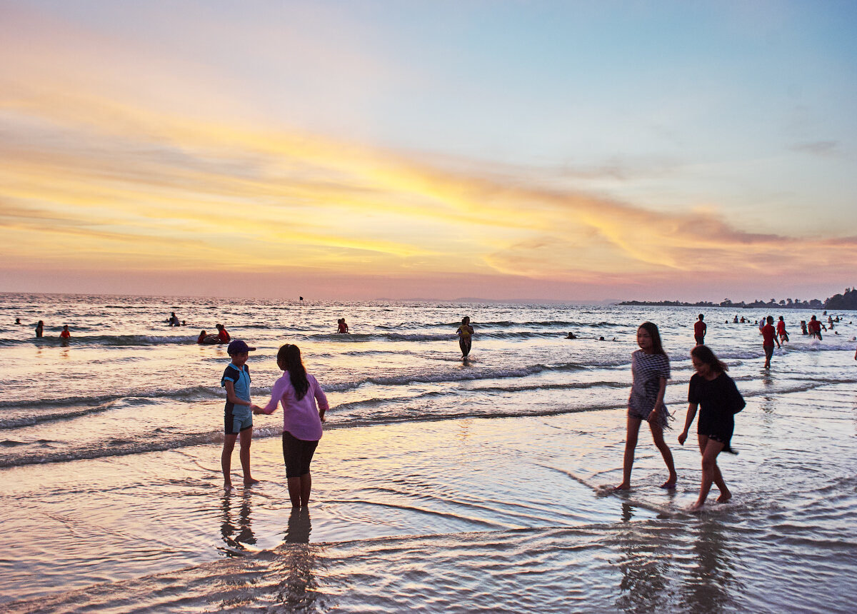 1. Пляж Сиануквиля