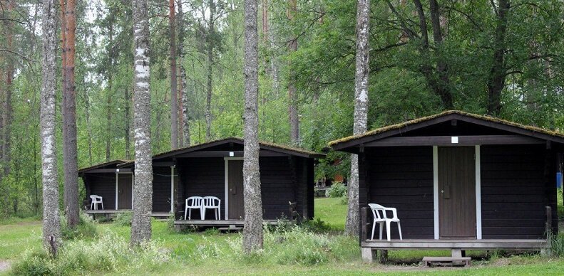 Домики в Huhtiniemi Camping