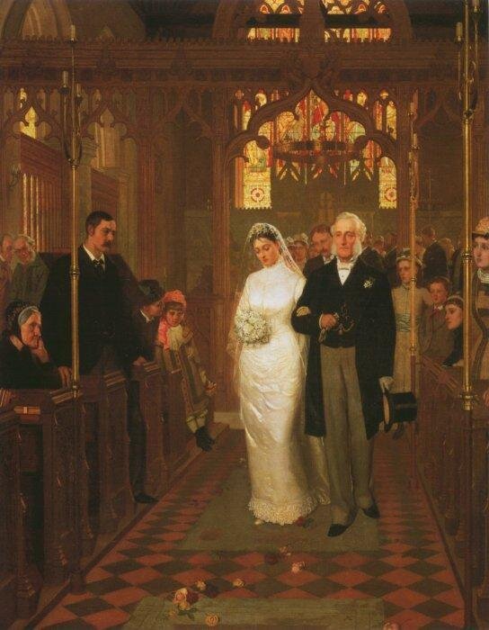 Till Death Do Us Part (Edmund Leighton, 1878)