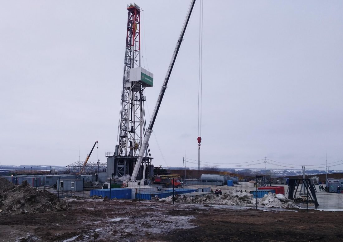 На Мачухском газоконденсатном месторождении 
