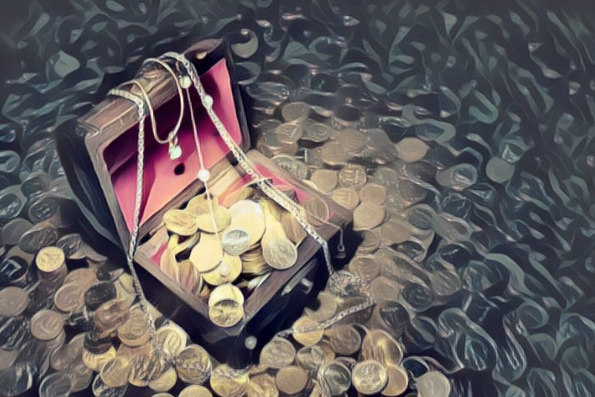 Сундуки набитые золотом