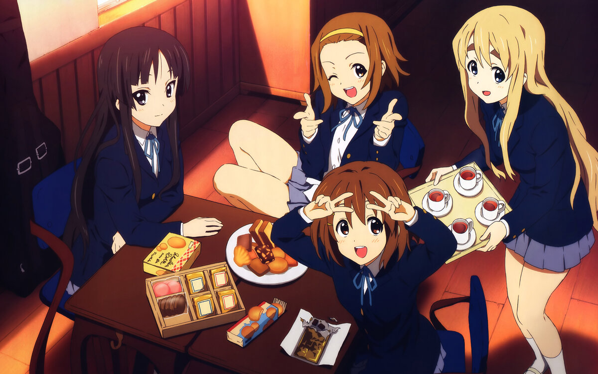 Что за аниме? Кэйон! / K-On! | DailyAnime | Аниме | Манга | Дзен