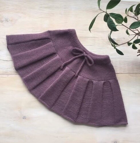 Вяжем юбку крючком для девочки, простые схемы с описанием