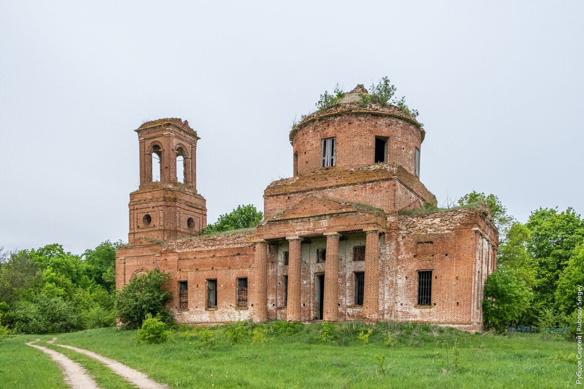 Карта заброшенных церквей