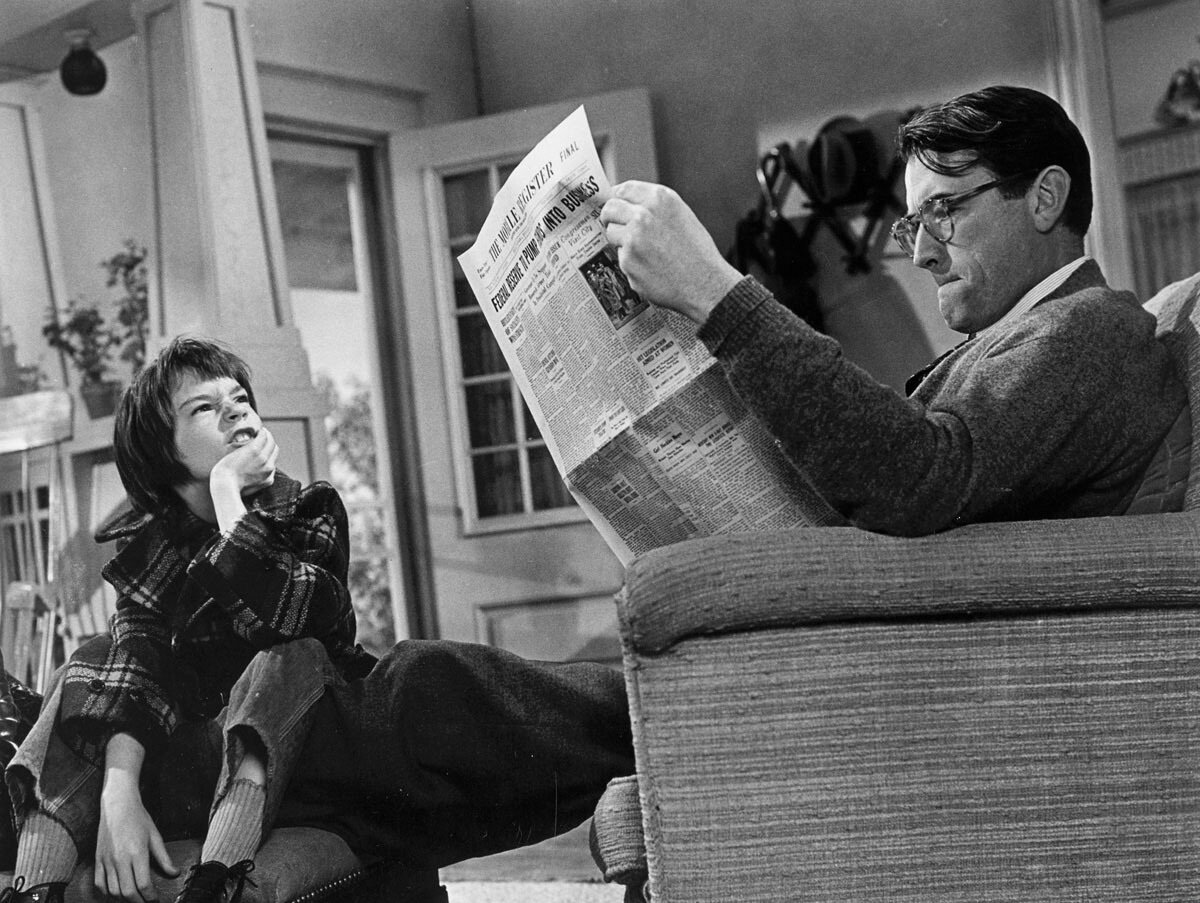 Кадр из фильма "Убить пересмешника"