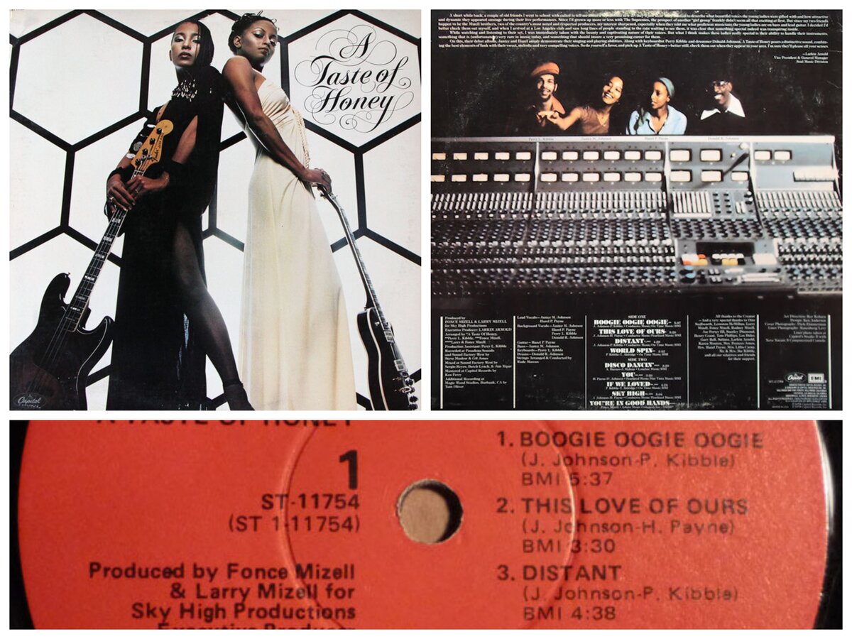  Первая пластинка  «A Taste Of Honey». www.discogs.com 