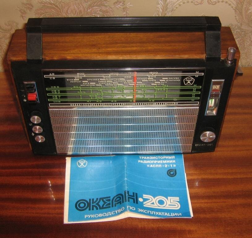 Радиоприемник "ОКЕАН-205", 1976 год выпуска | "МАГИЯ РЕТРО ТЕХНИКИ" | Дзен