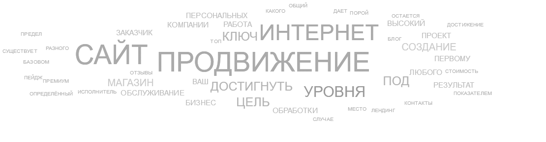 продвижение сайтов