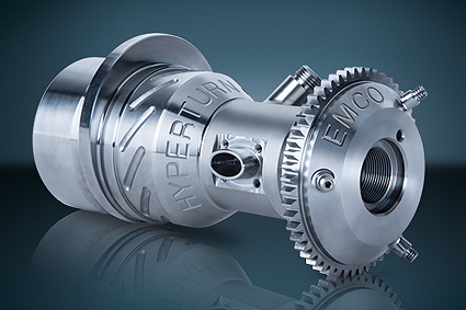 Деталь выполненная полностью на станке HYPERTURN 65 Powermill