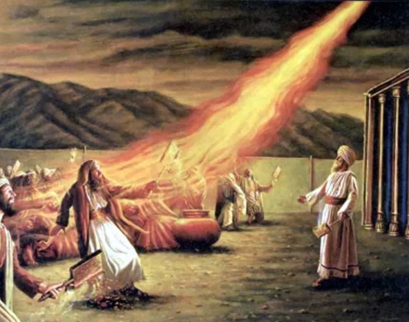 Гнев Господа поражает людей