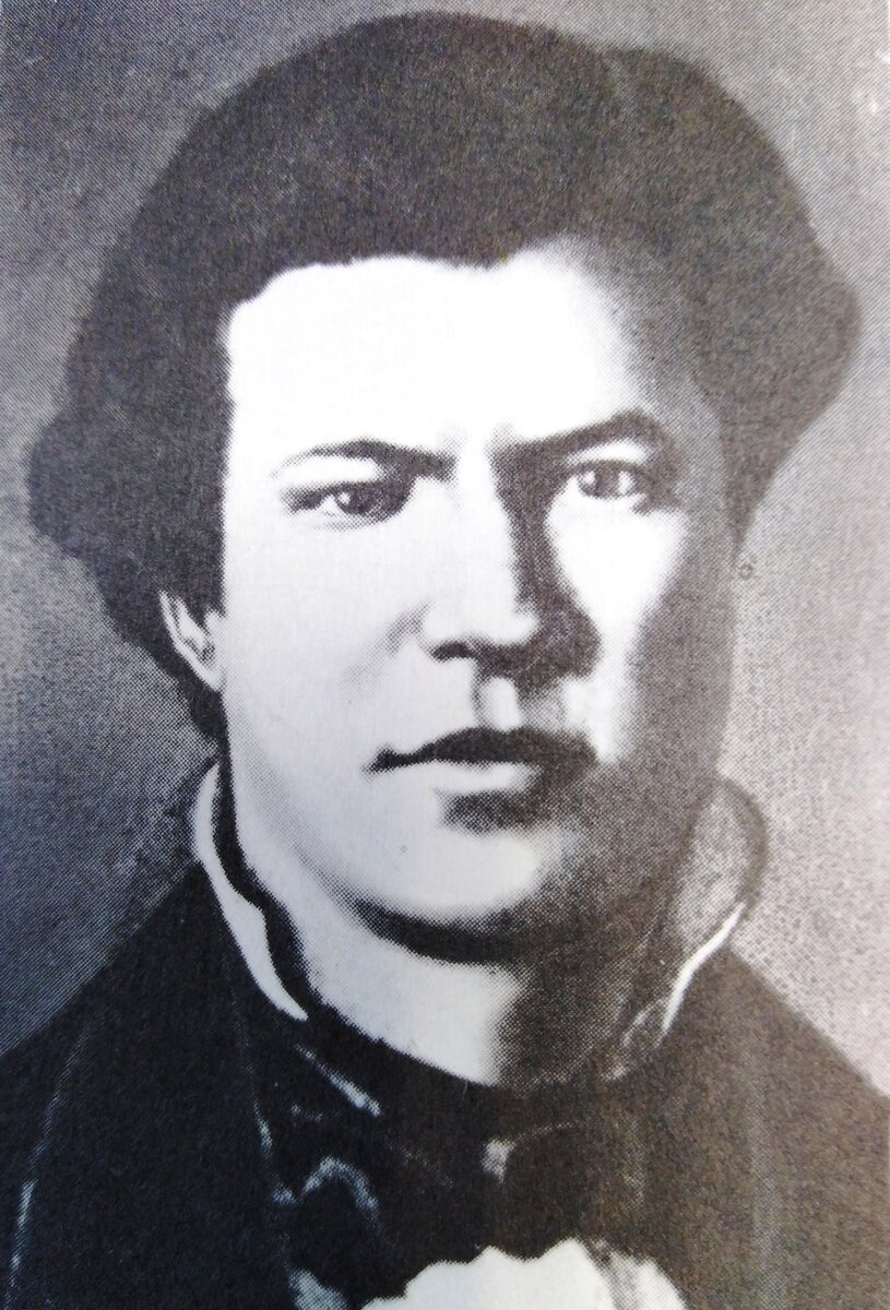 Будущий писатель Марк Твен в возрасте 18 лет