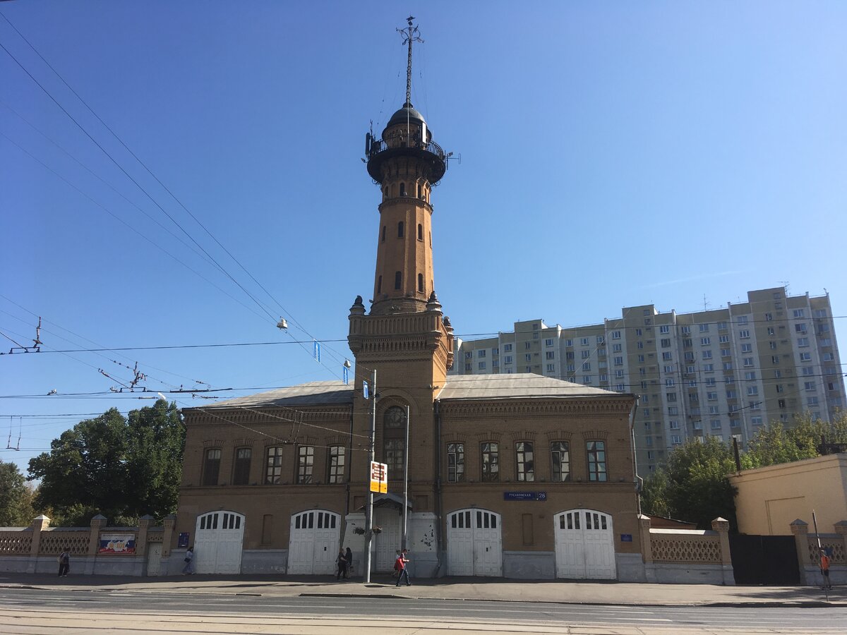Пожарная каланча москва