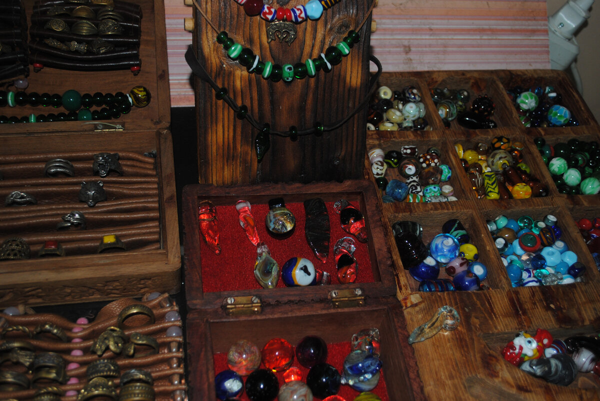 Бусины. Фотограф Н. Маркелова