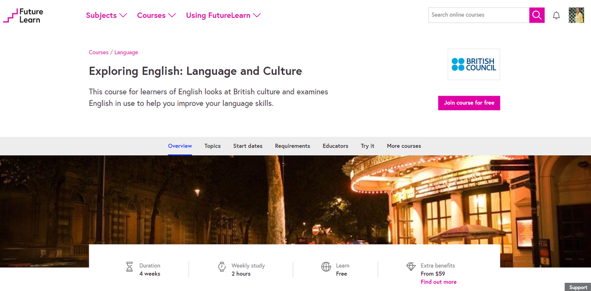 Онлайн-курс с общей информацией об IELTS от British Council