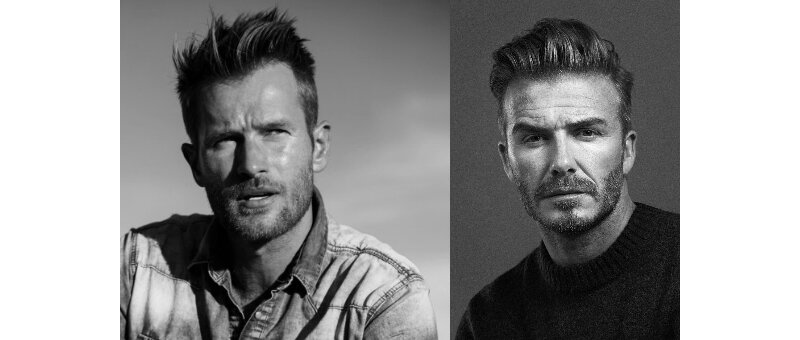 Йохан Урб и Дэвид Бекхэм