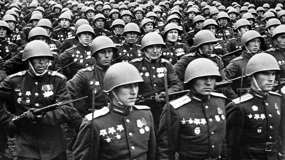 24 июня 1945 года. Парад Победы. Москва