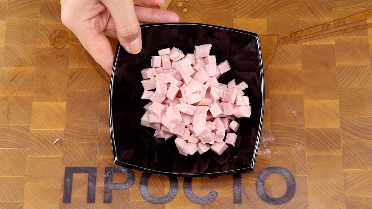 Фриттата с ветчиной. Вкусный испанский завтрак.