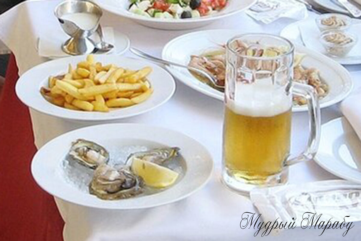 Живые устрицы