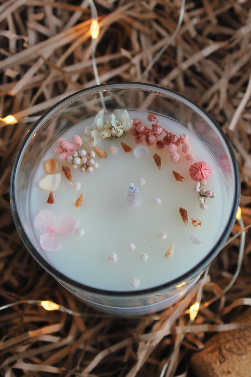 Свеча в стекле