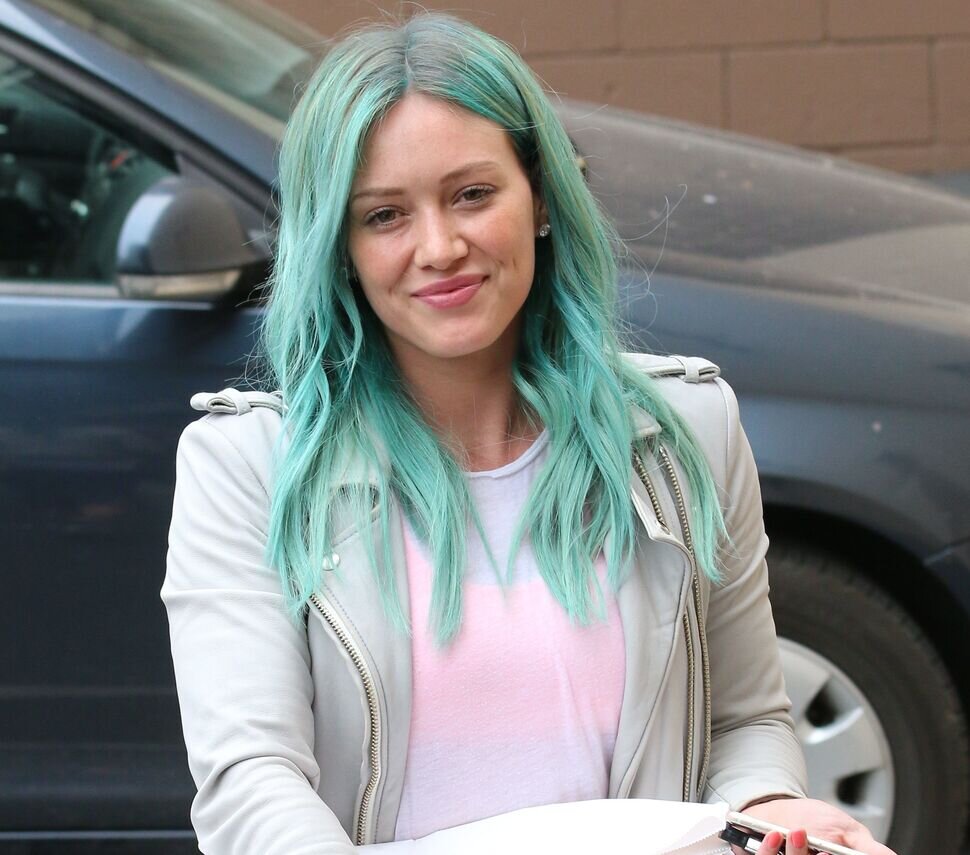 Так волосы выглядят без фильтров.