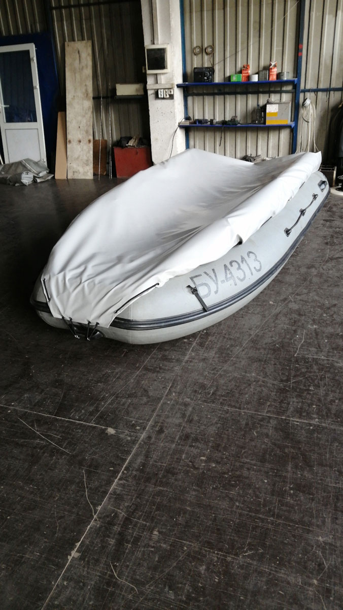 Ремонт лодок из ПВХ ткани