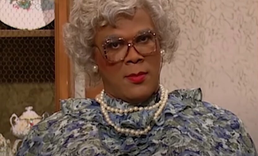 Мэдея Тайлера Перри. Скриншот из видео. Используется и распространяется бесплатно по лицензии https://www.youtube.com/t/terms