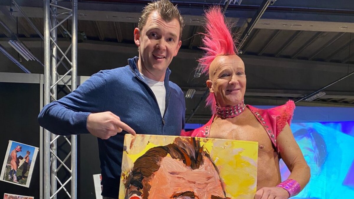 Модель, портрет и Прикассо