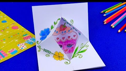 Подарок оригами для мамы или бабушки