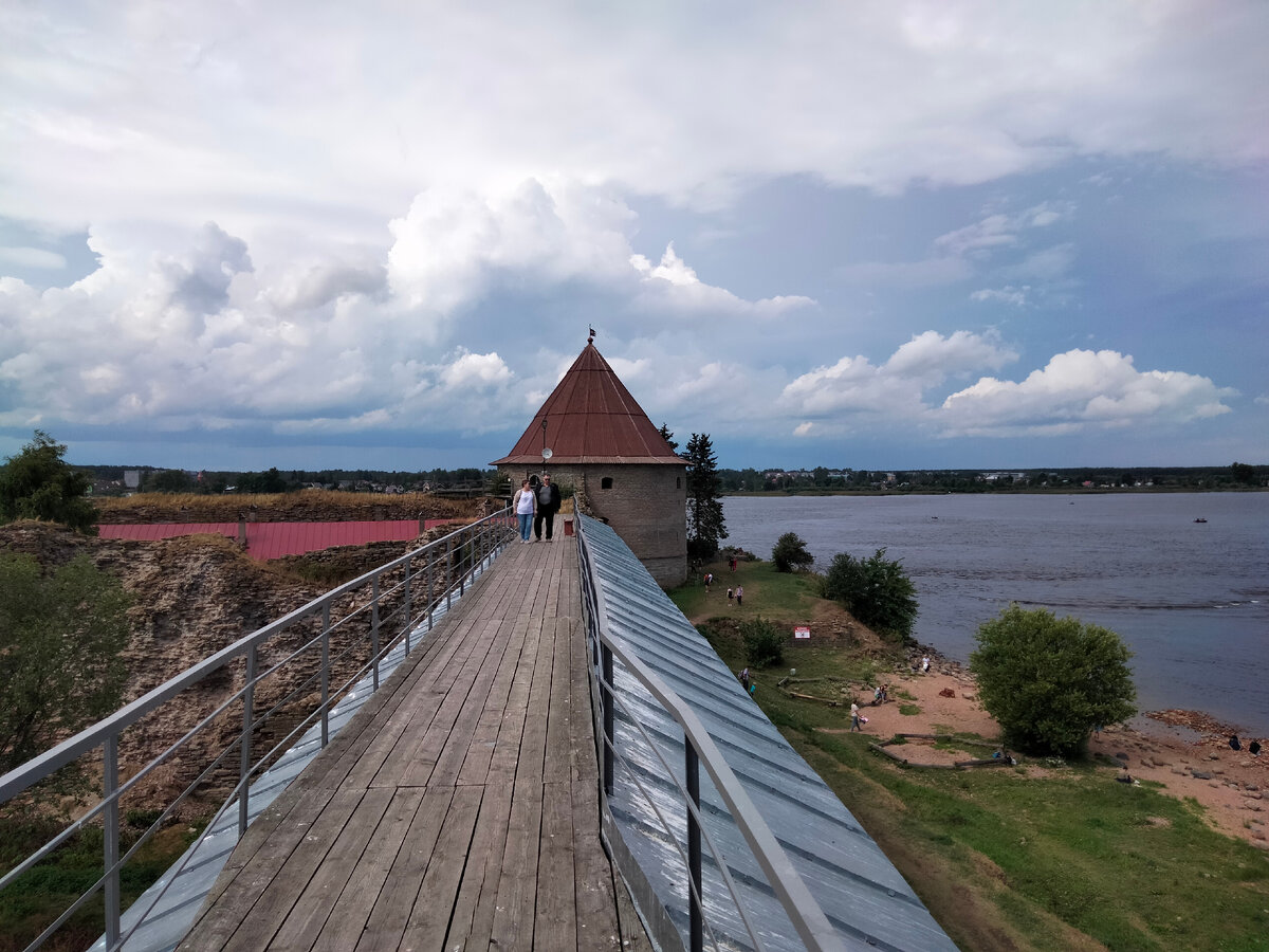 Вид с крепостной стены