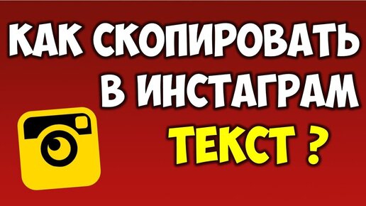 Как скопировать текст в Инстаграме* через телефон, ПК или ботов