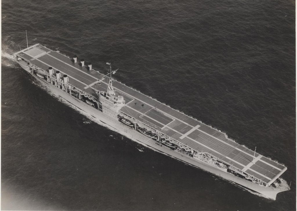 Авианосец «Рейнджер» после ввода в строй