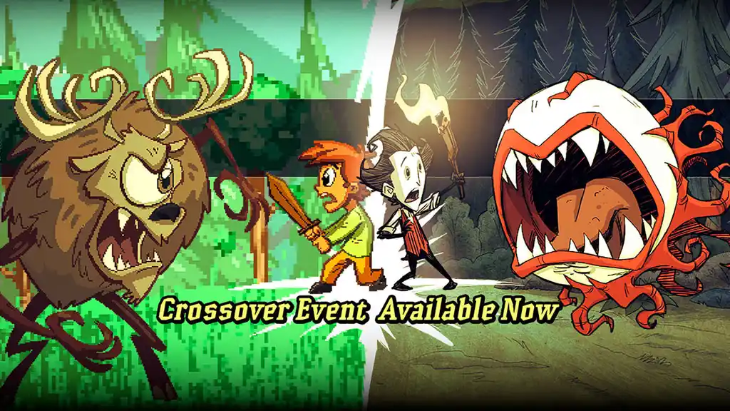 Превью кроссовера с Don't Starve Together.