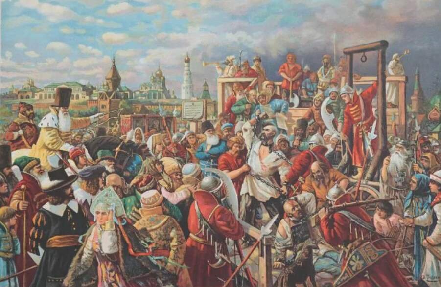 Казнь Степана Разина. Из открытого источника.