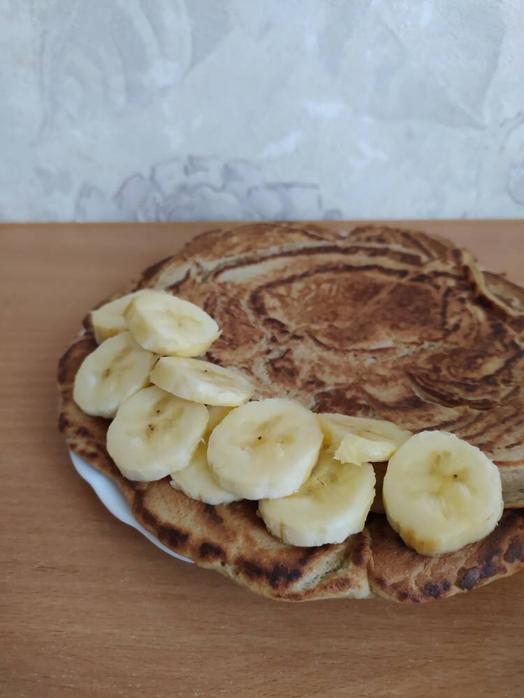 Панкейки на рисовой муке и молоке