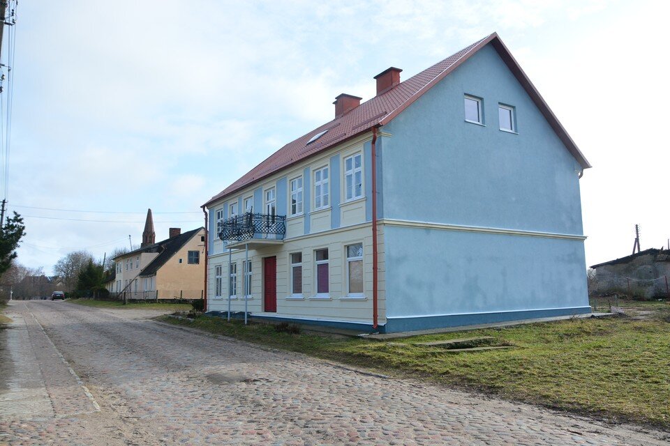     Сохранившиеся немецкие дома планируют привести в порядок. Один из них уже как картинка. Александр КАТЕРУША