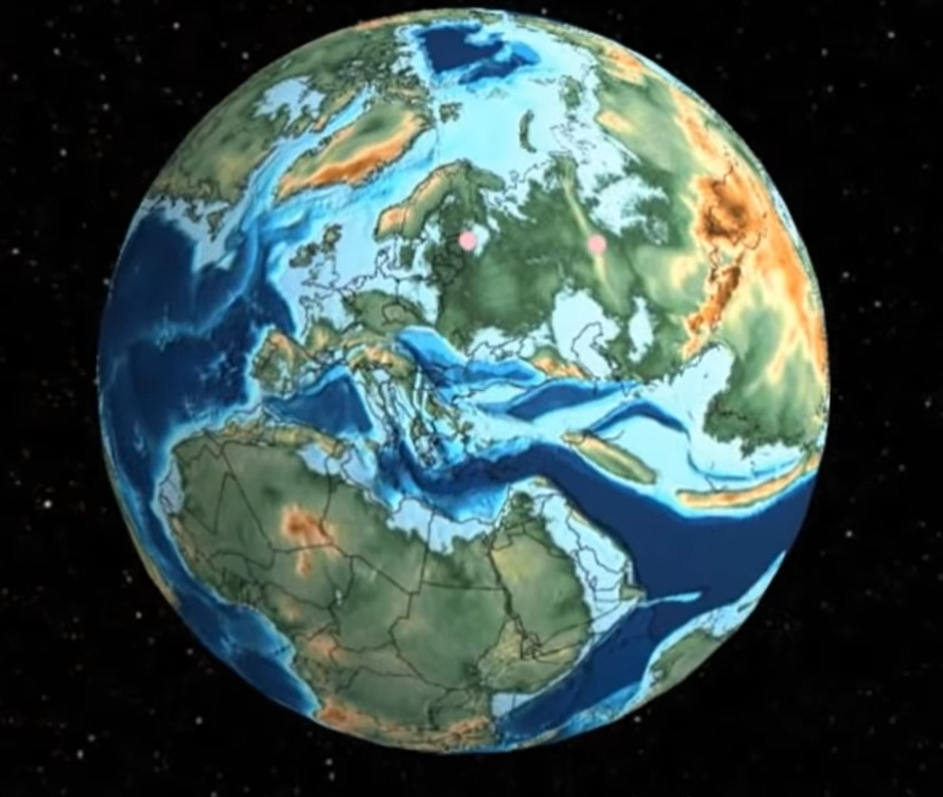 Земля t c. Земля во время динозавров. Как выглядит земля. Планета в эпоху динозавров. Планета во времена динозавров.