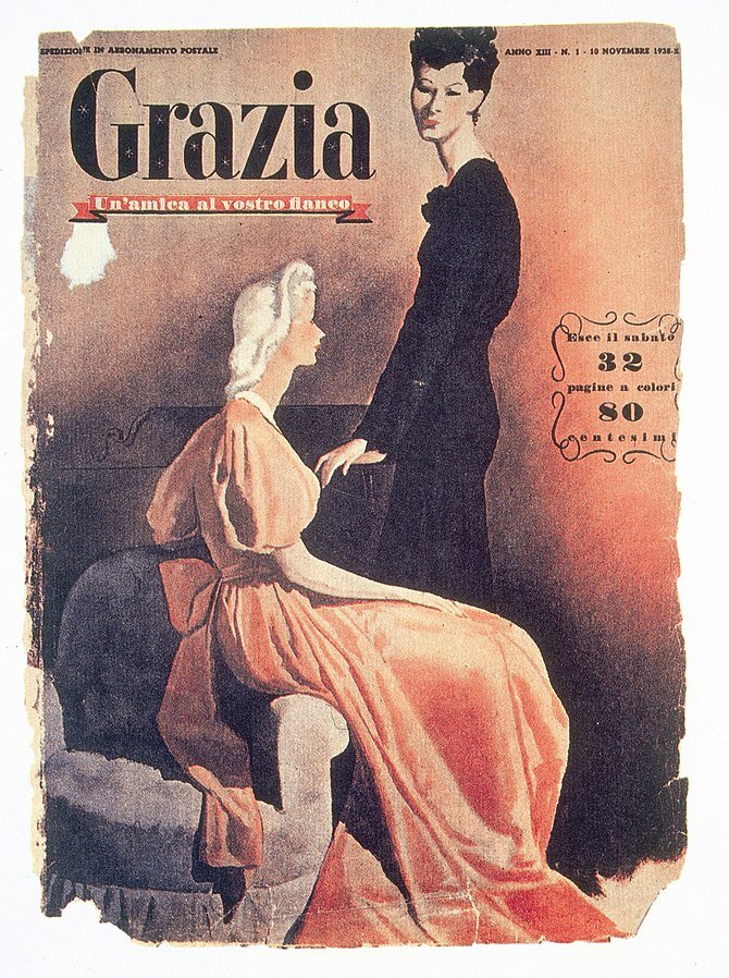 Первый номер журнала Grazia