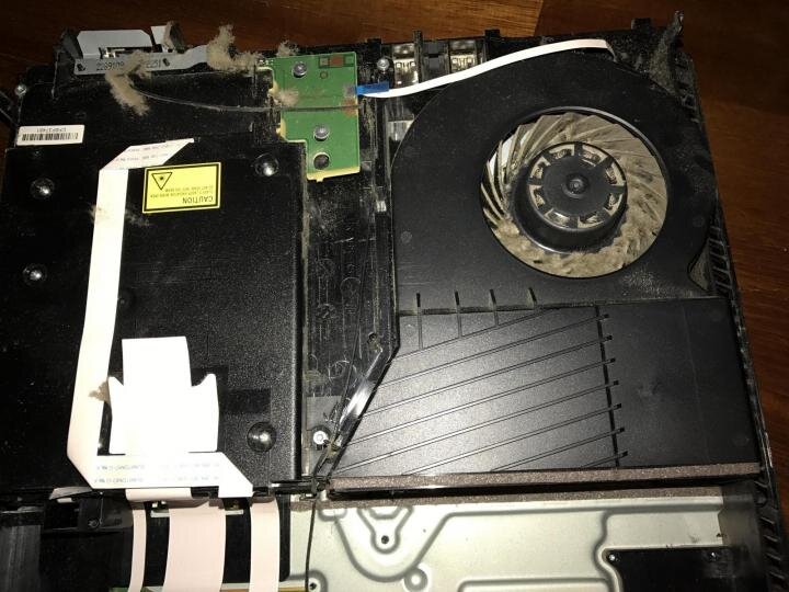 Последствия не чистки playstation 4