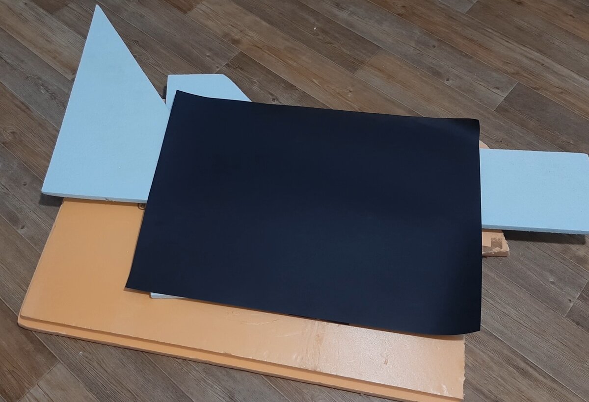 пенополистирол и картон