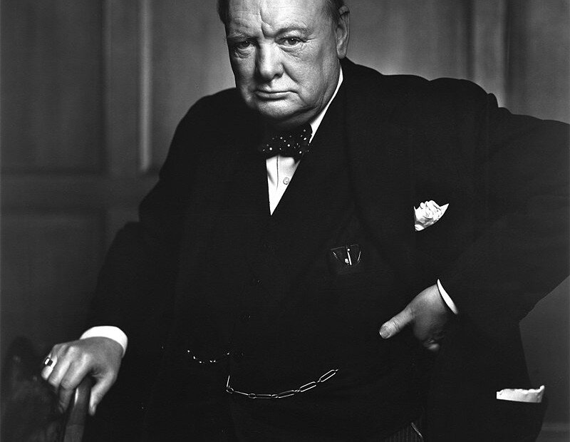  Уинстон Черчилль © YOUSUF KARSH. LIBRARY AND ARCHIVES CANADA