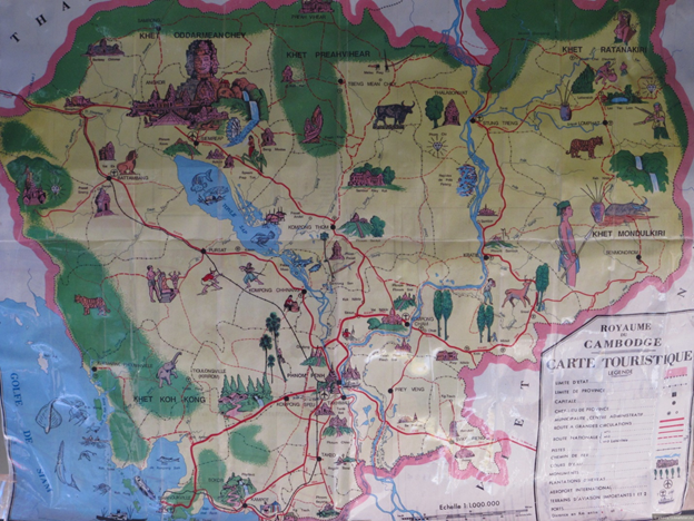 Туристическая карта.