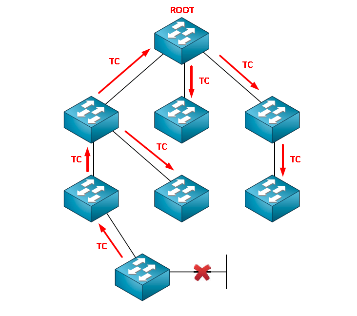 Spanning tree. RSTP.